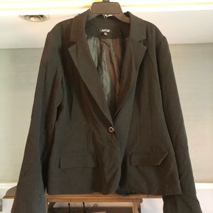 Woman’s black blazer